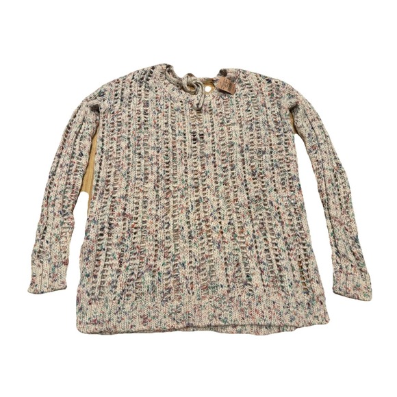 American Eagle Outfitters Sweaters - American Eagle Outfitters Women's Tie Back Tan Marled Supersoft Sweater XS NWT